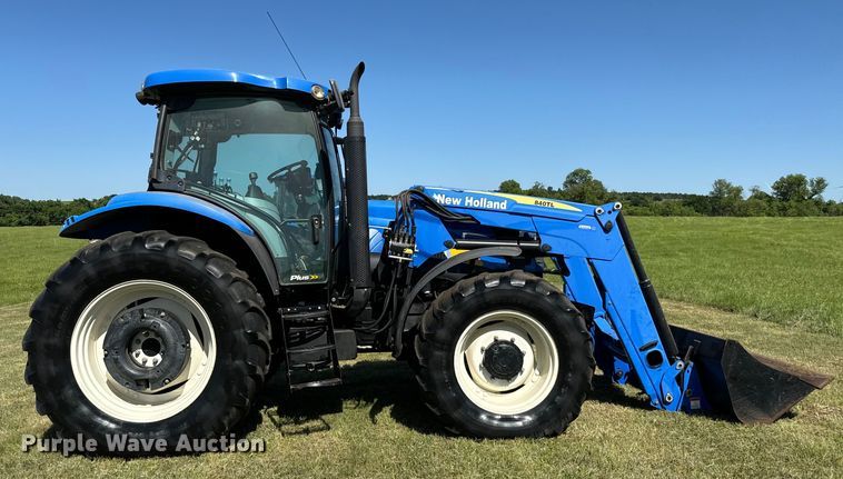 image for item EJ0662 2013 New Holland T6050ZC MFWD tractor