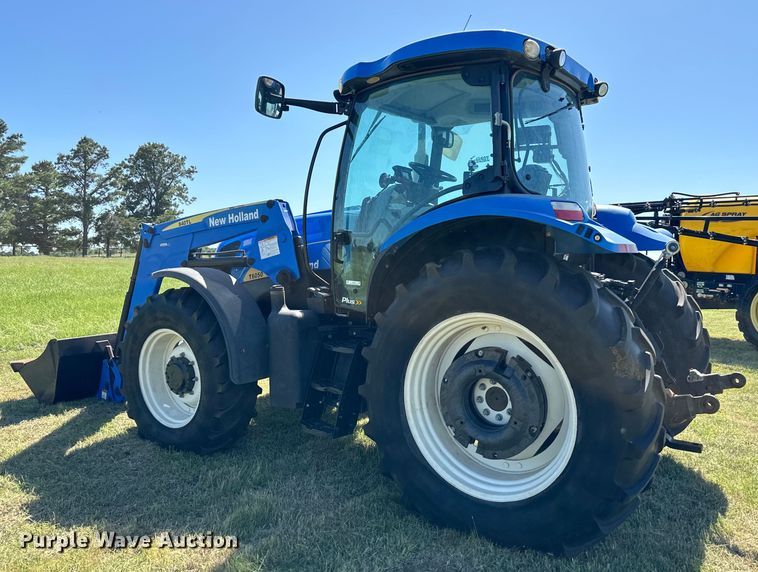 image for item EJ0662 2013 New Holland T6050ZC MFWD tractor