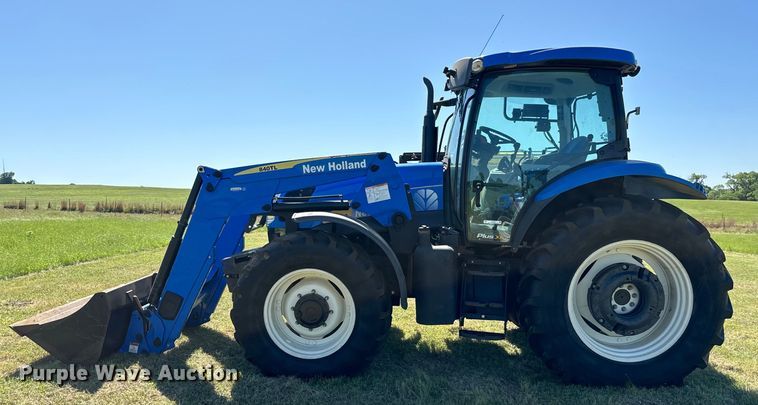 image for item EJ0662 2013 New Holland T6050ZC MFWD tractor