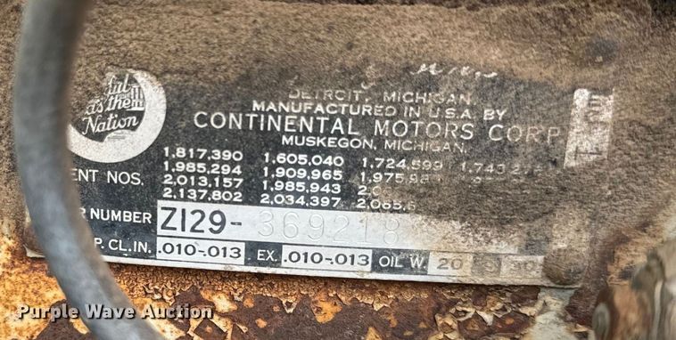 image for item EJ2776 1953 Ferguson 30 tractor