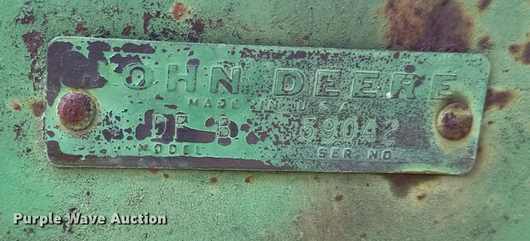 image for item EJ2777 John Deere DF-B grain drill
