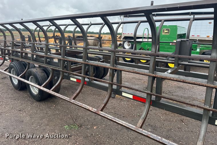 image for item EJ2803 2011 Cliff's Welding Service 1937 bale flipper trailer