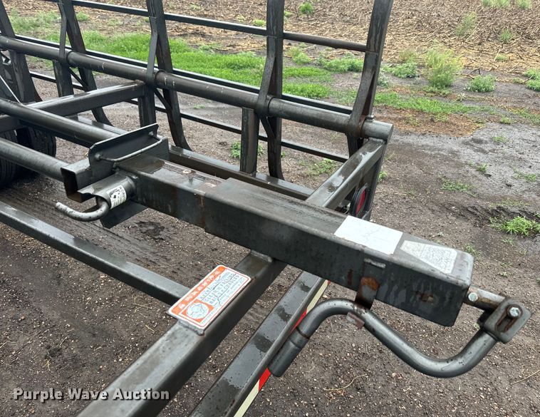 image for item EJ2803 2011 Cliff's Welding Service 1937 bale flipper trailer