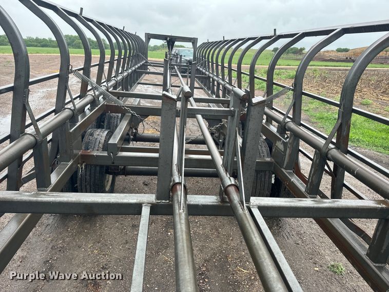 image for item EJ2803 2011 Cliff's Welding Service 1937 bale flipper trailer