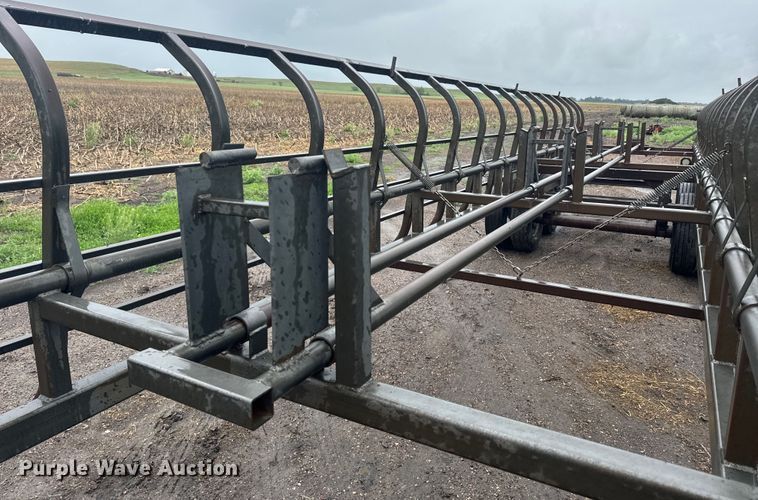 image for item EJ2803 2011 Cliff's Welding Service 1937 bale flipper trailer