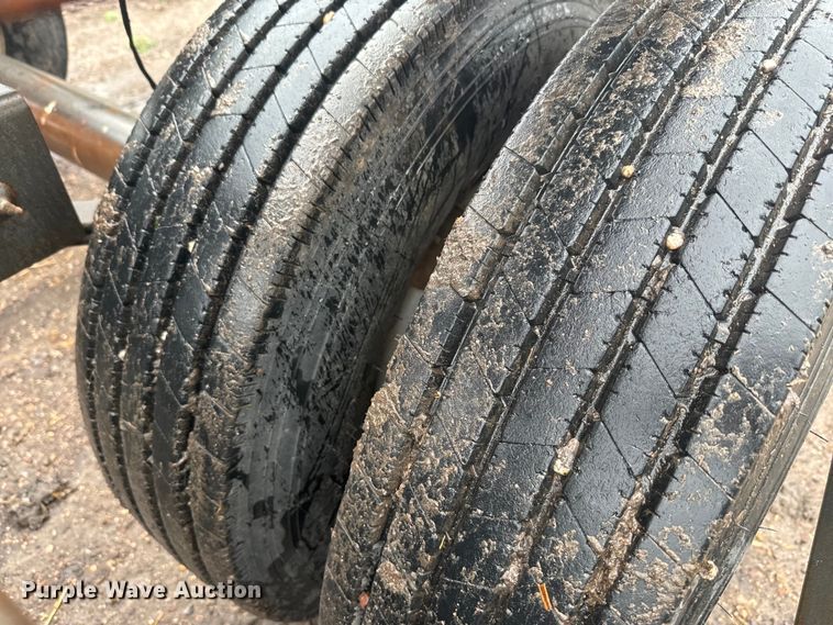 image for item EJ2803 2011 Cliff's Welding Service 1937 bale flipper trailer