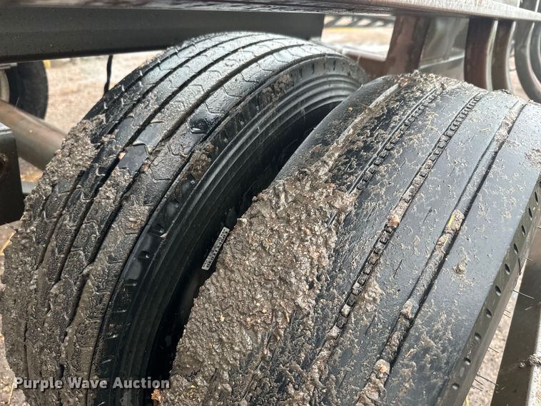 image for item EJ2803 2011 Cliff's Welding Service 1937 bale flipper trailer