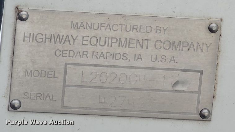 image for item EJ5378 2000 Case SPX3200B spreader