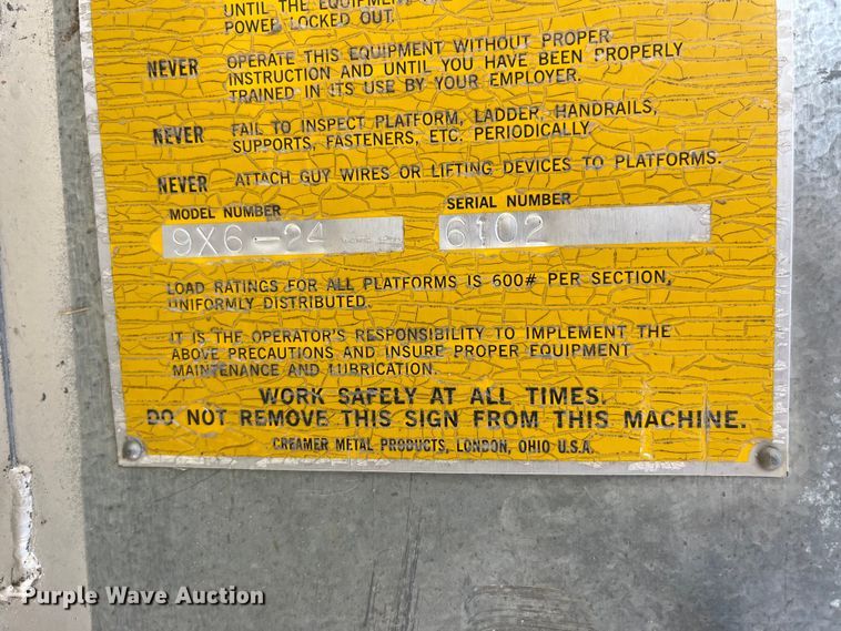 image for item EK8514 90' grain leg