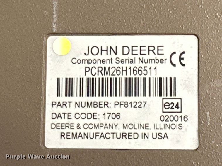 image for item JT9062 John Deere 2600 monitor
