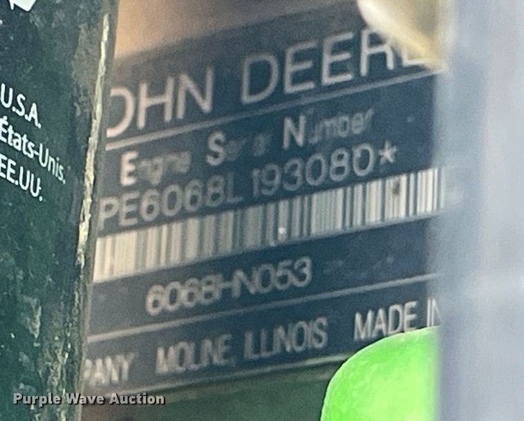 image for item LD9539 2012 John Deere 4830 sprayer