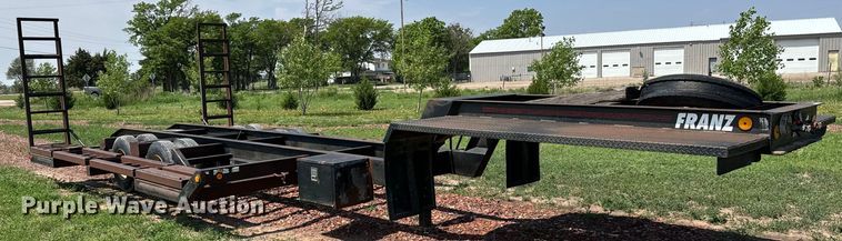 image for item NL9838 1988 Shop built combine trailer