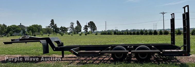 image for item NL9838 1988 Shop built combine trailer