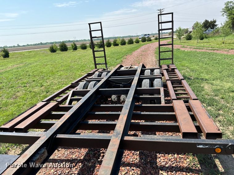 image for item NL9838 1988 Shop built combine trailer