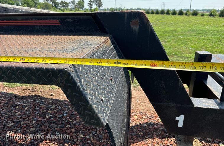 image for item NL9838 1988 Shop built combine trailer