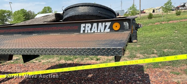 image for item NL9838 1988 Shop built combine trailer