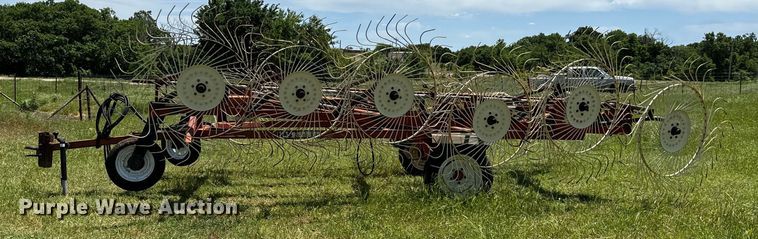 image for item NQ9558 H&S Bi-Fold Rake hay rake