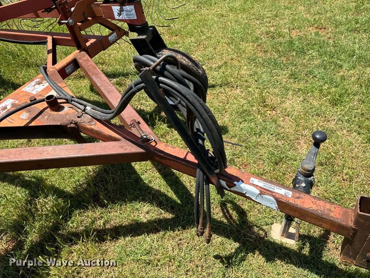 image for item NQ9558 H&S Bi-Fold Rake hay rake