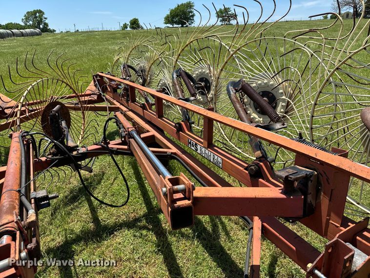 image for item NQ9558 H&S Bi-Fold Rake hay rake