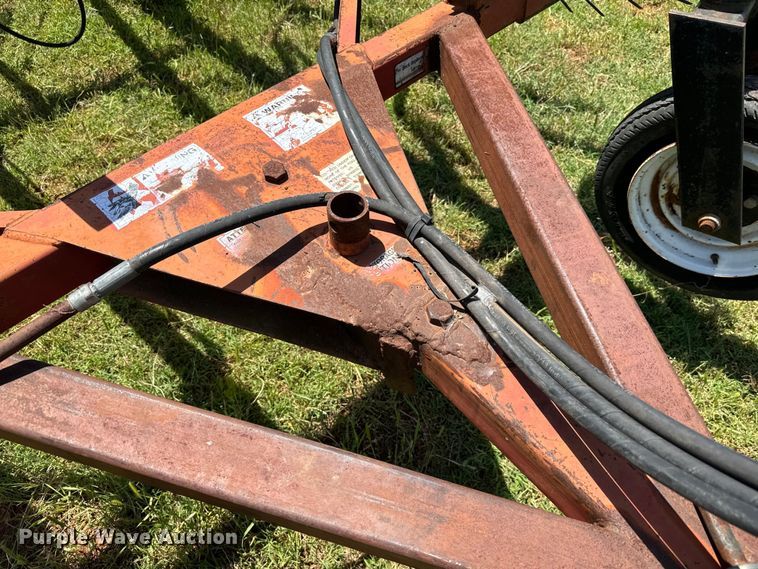 image for item NQ9558 H&S Bi-Fold Rake hay rake