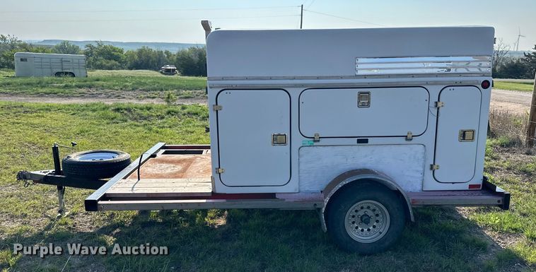 image for item OE9214 Shop built utility trailer