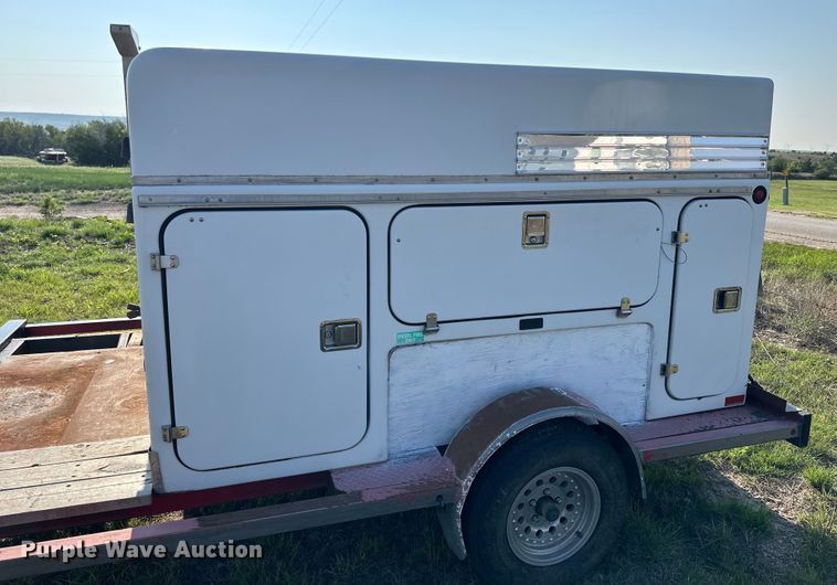 image for item OE9214 Shop built utility trailer