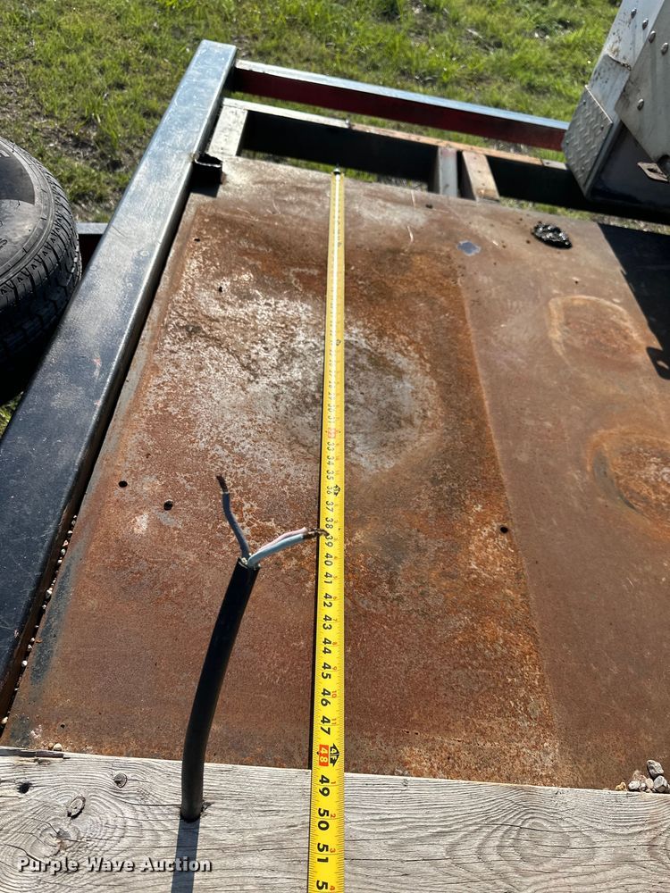 image for item OE9214 Shop built utility trailer