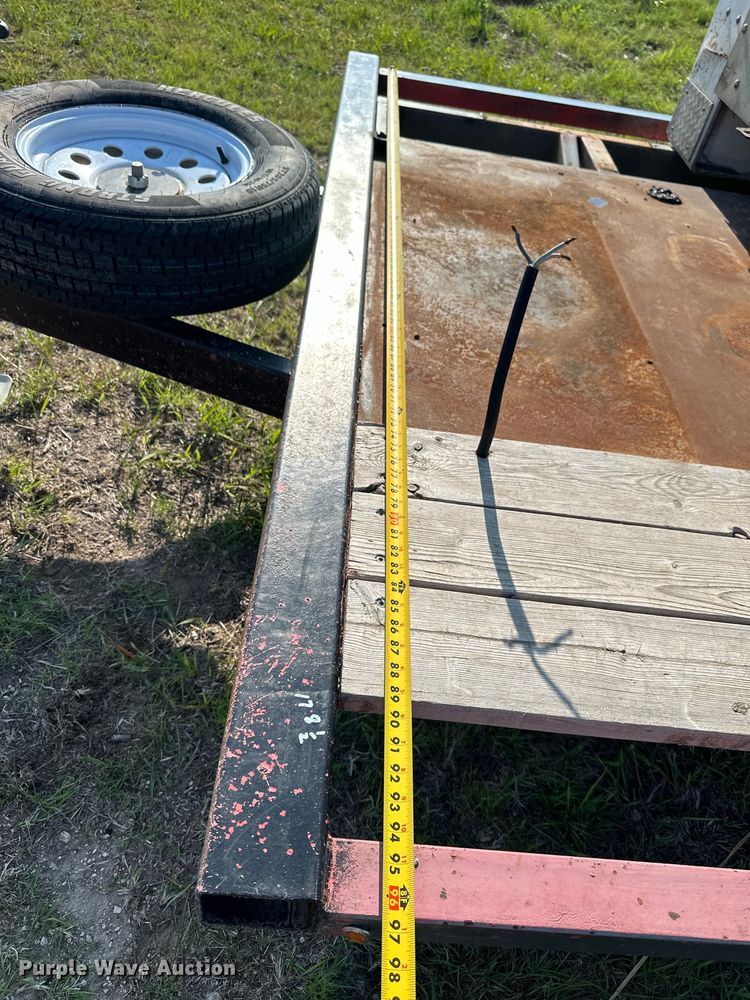 image for item OE9214 Shop built utility trailer