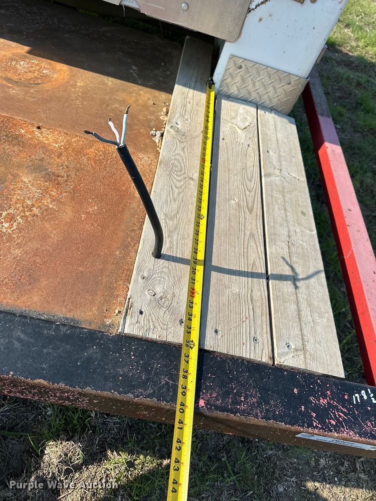 image for item OE9214 Shop built utility trailer