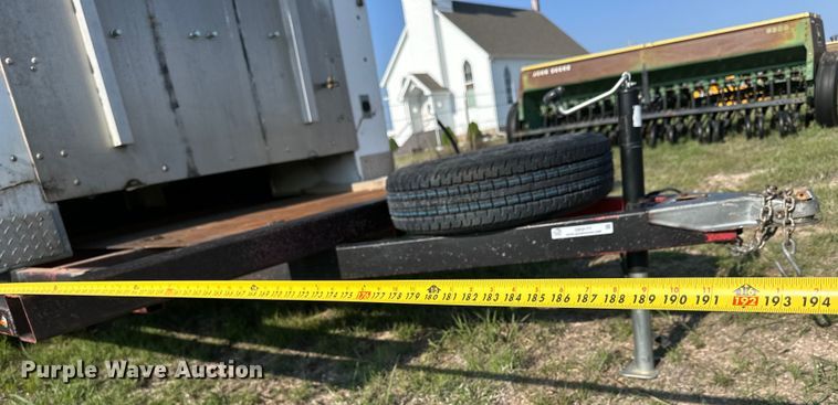 image for item OE9214 Shop built utility trailer