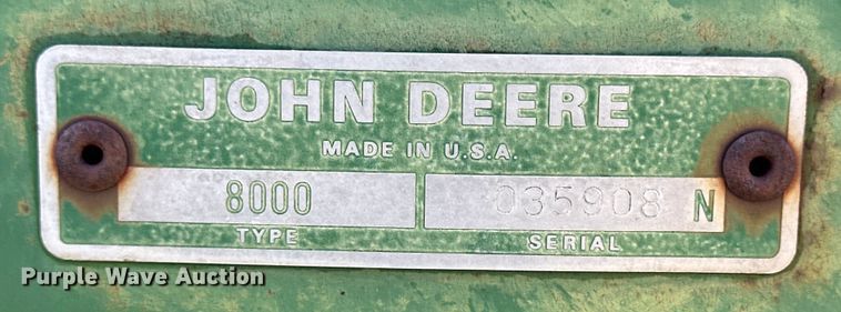 image for item OE9215 John Deere 8300 grain drill