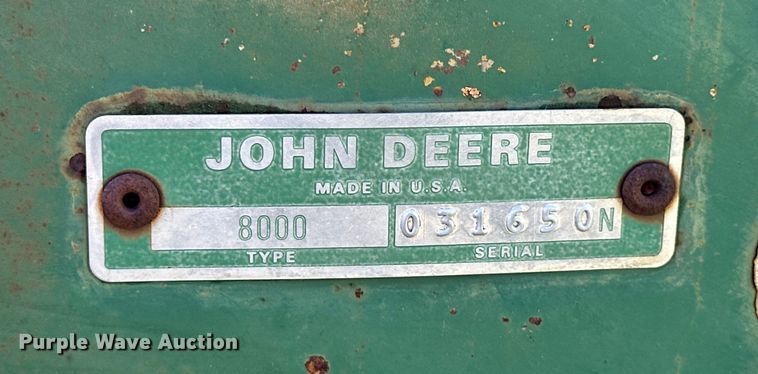 image for item OE9217 John Deere 8300 grain drill
