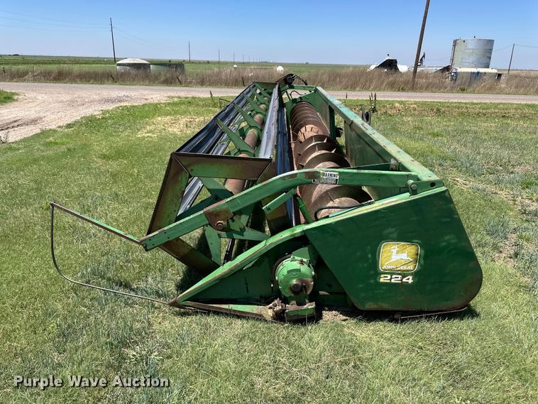 image for item OI9120 John Deere 224 rigid head