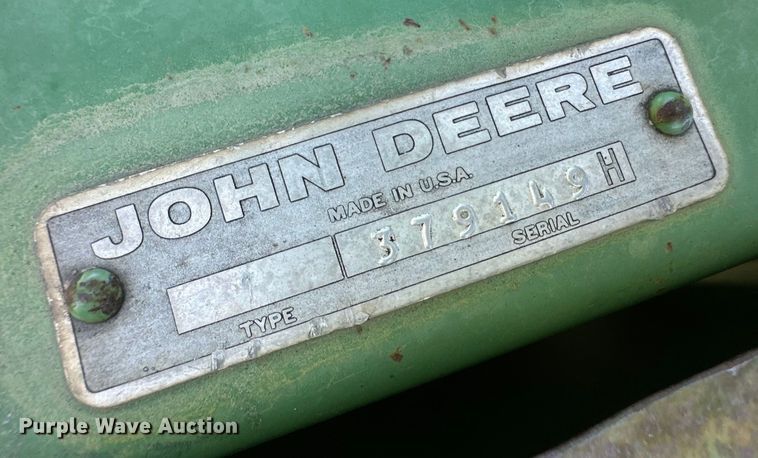 image for item OI9120 John Deere 224 rigid head
