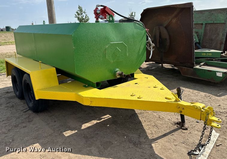 image for item OI9181 Shop built fuel trailer