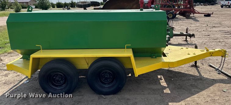 image for item OI9181 Shop built fuel trailer
