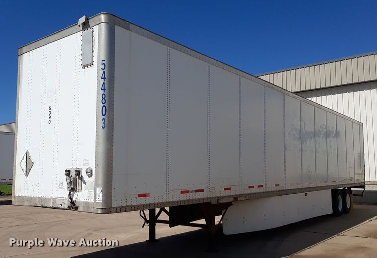 image for item DQ7073 2003 Wabash dry van trailer