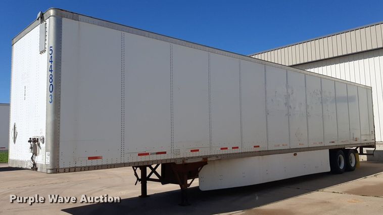 image for item DQ7073 2003 Wabash dry van trailer