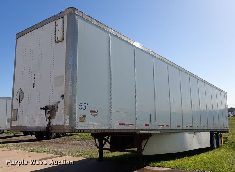 image for item DQ7076 2005 Wabash dry van trailer