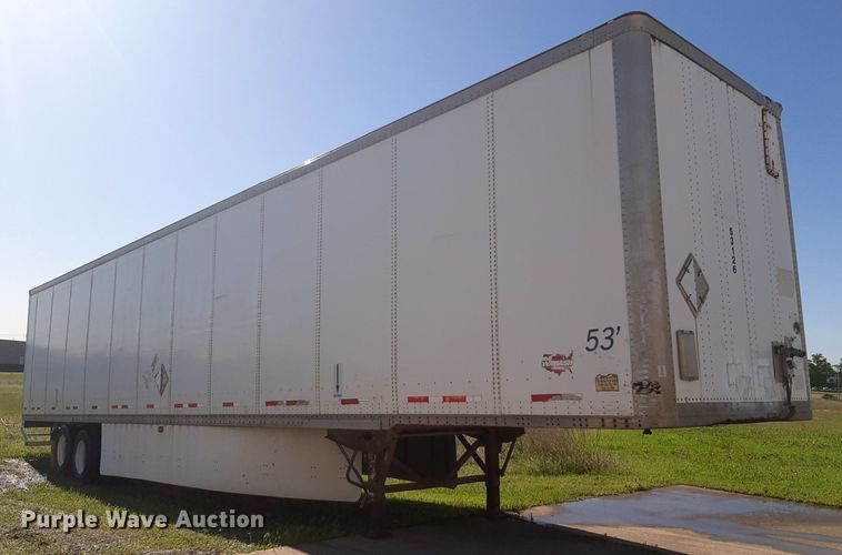 image for item DQ7076 2005 Wabash dry van trailer