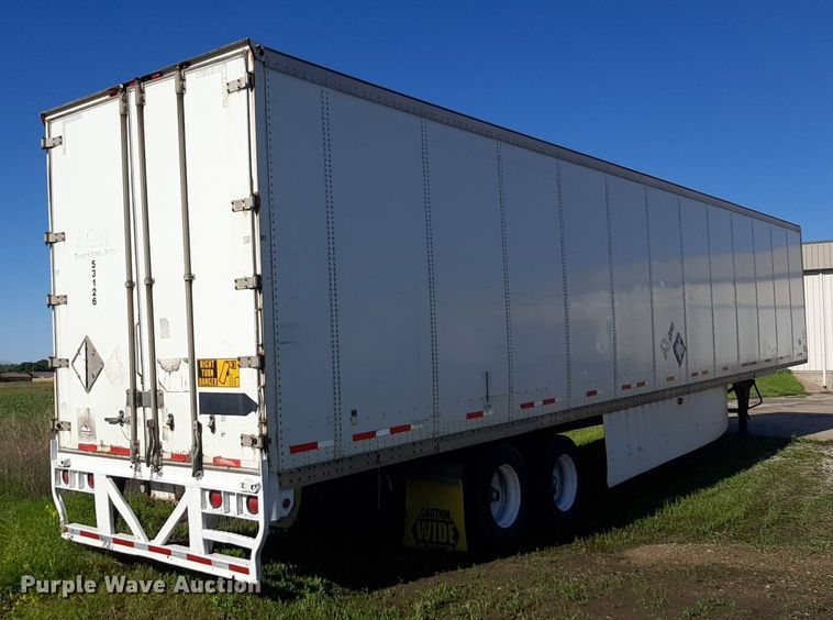 image for item DQ7076 2005 Wabash dry van trailer