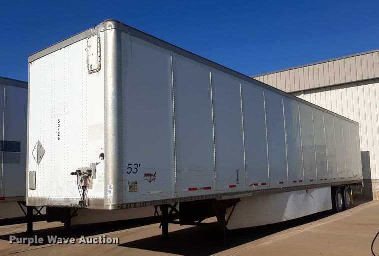 image for item DQ7076 2005 Wabash dry van trailer