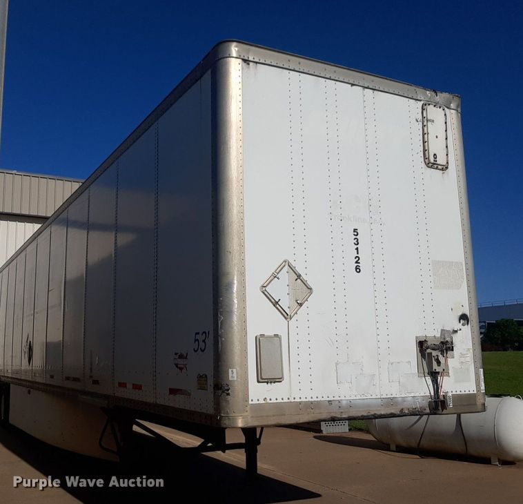 image for item DQ7076 2005 Wabash dry van trailer