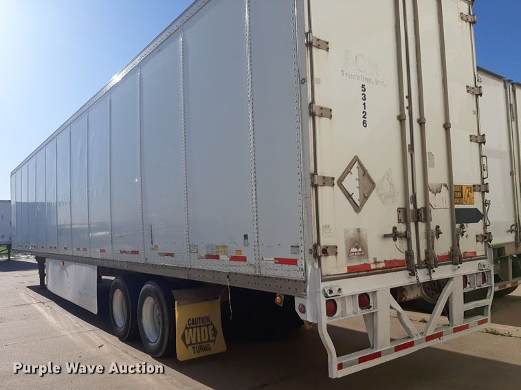 image for item DQ7076 2005 Wabash dry van trailer