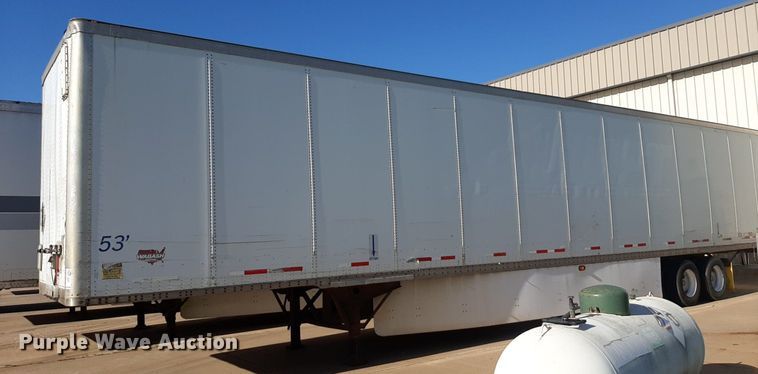 image for item DQ7076 2005 Wabash dry van trailer