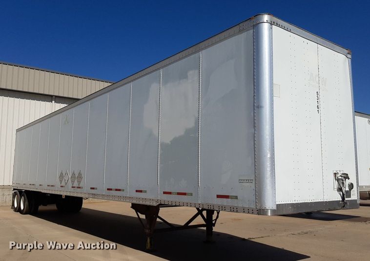 image for item DQ7081 2007 Wabash dry van trailer