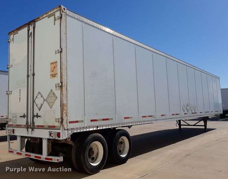 image for item DQ7081 2007 Wabash dry van trailer