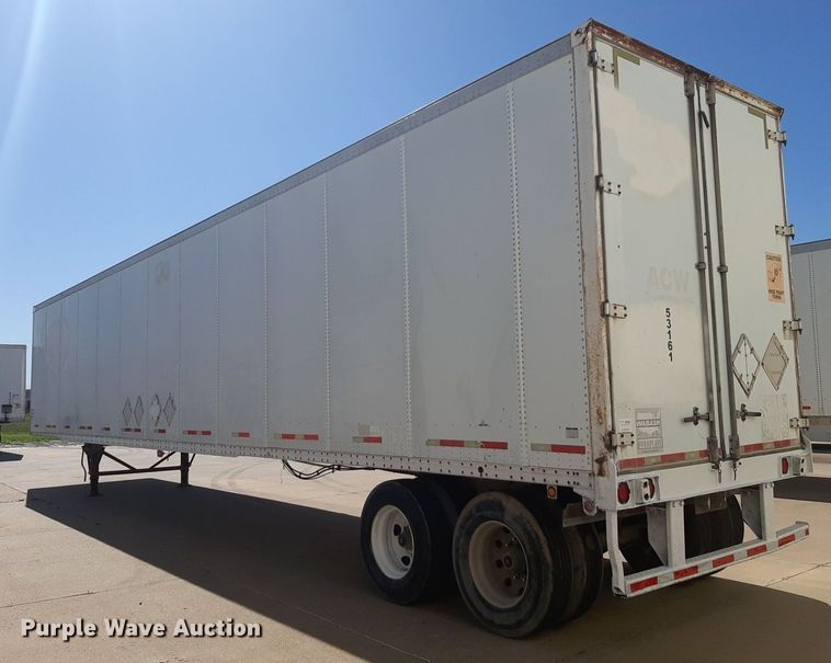 image for item DQ7081 2007 Wabash dry van trailer