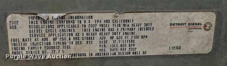 image for item DR8613 2003 Freightliner  Century semi truck