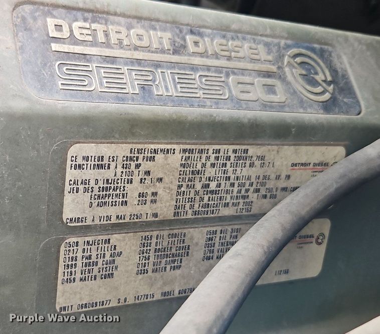 image for item DR8613 2003 Freightliner  Century semi truck